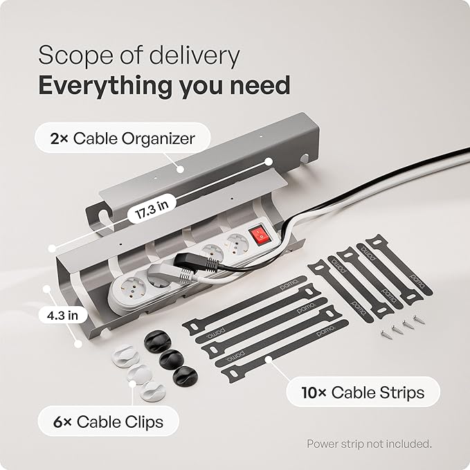 PAMO Cable Management Under Desk - Image 3