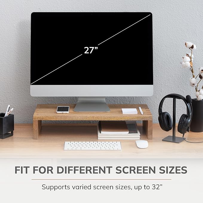 Anji Mountain Wooden Monitor Stand - Image 4