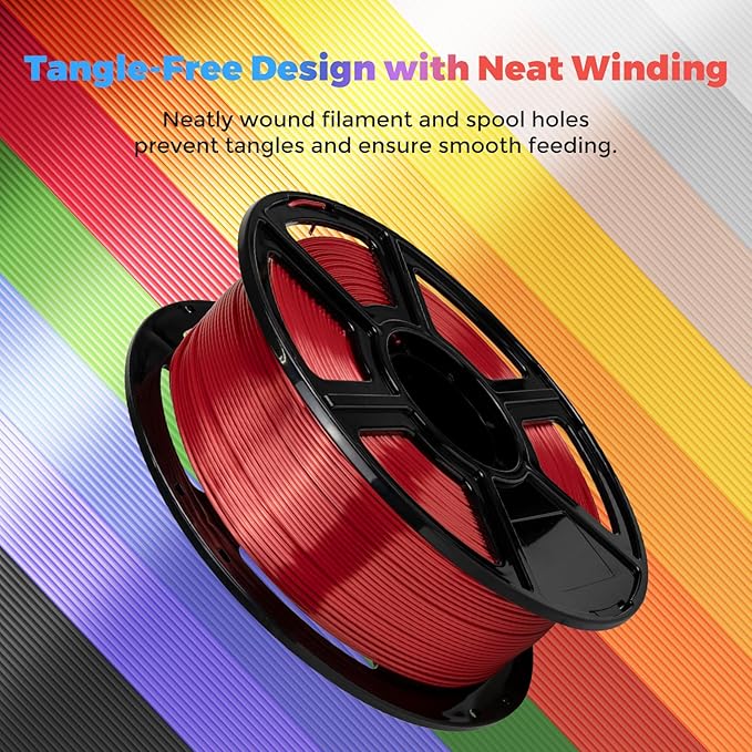 Flashforge 3D Printer Filament Silk PLA 1.75mm 1kg Spool-Dimensional Accuracy - Image 6