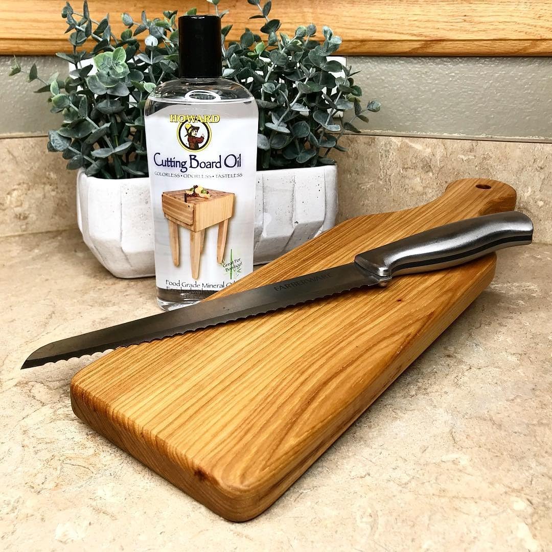 Howard Products Food Grade Mineral Oil for Wood Cutting Board - 12 oz, Pack of 1