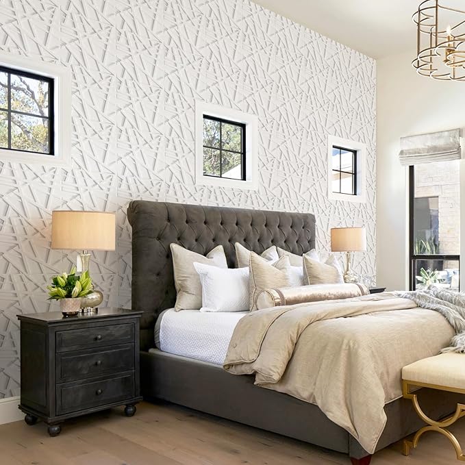 LEVOWAY 33 Pack 3D Wall Panels for Interior Wall Decor, Wall Covering Panles - Image 8