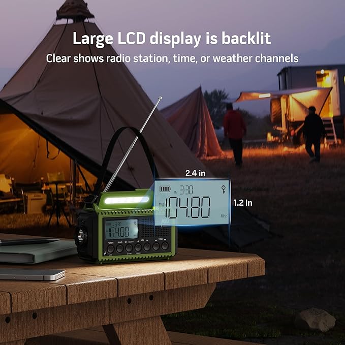 Emergency Radio, 5000 NOAA Weather Radio - Image 7