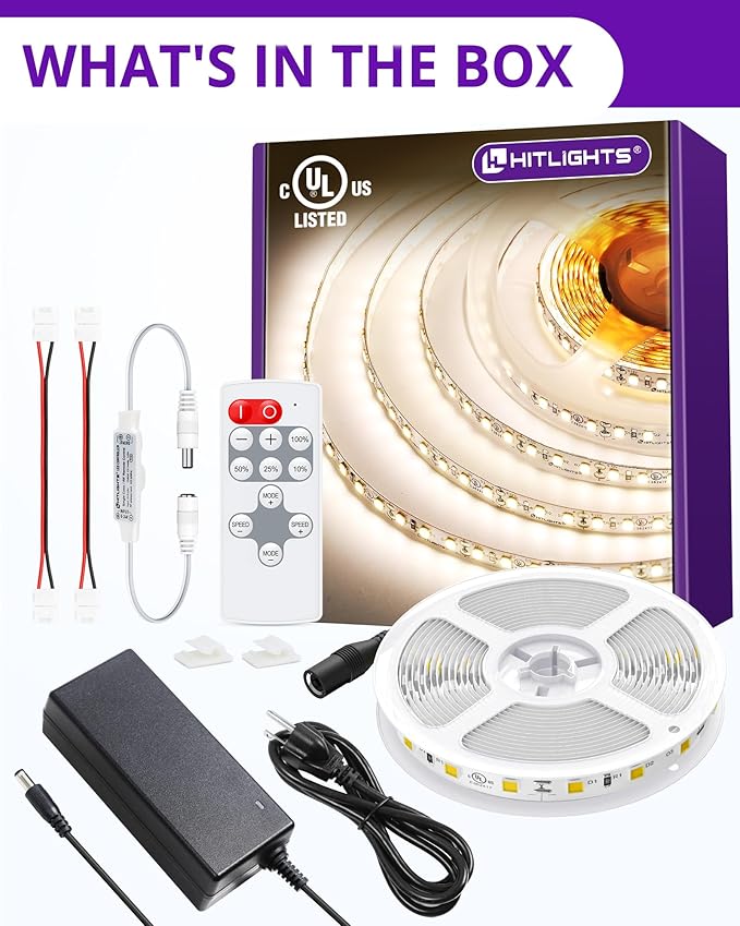 HitLights White LED Strip Lights Kit - Image 7