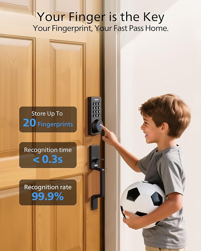 Philips Wi-Fi Smart Door Lock Deadbolt - Image 4