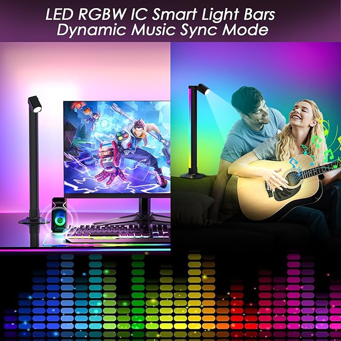 Smart Light Bar with Swivel Lamp, LED Light Bar - Image 5