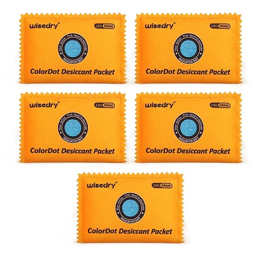 wisedry 100g Reusable Desiccant Packs by wisedry