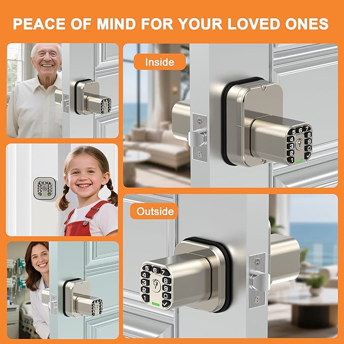 Richelock IU52 Double-Sided Keypad Door Lock, All-Weather, Fully Waterproof - Image 4