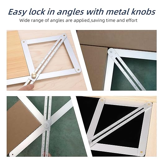 Premium Corner Angle Finder, Protractor Angle Finder Tool, Miter Angle Finder - Image 3