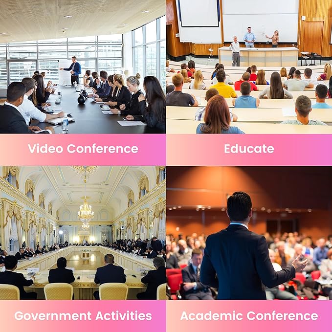 All-in-One PTZ 4K 12X Optical Zoom Video Conference Room Camera System - Image 9