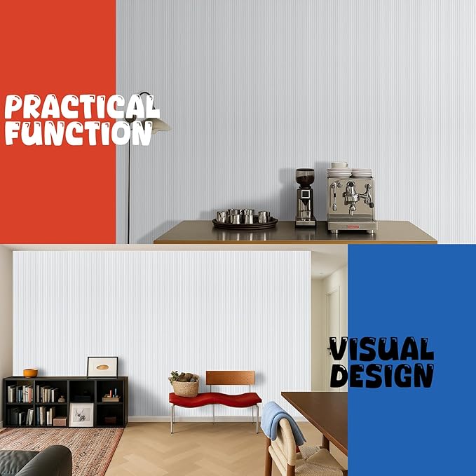 5 Pack Acoustic Panels, 47.2x23.6x0.4 inch Acoustic Wall Panels, Large - Image 9