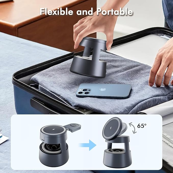 5 in 1 Magnetic Wireless Charger Bluetooth Speakers and Night Light - Image 8