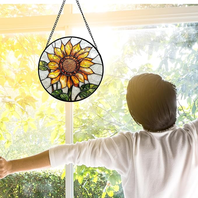 DASTOLL Stained Glass Window Hanging - Image 4