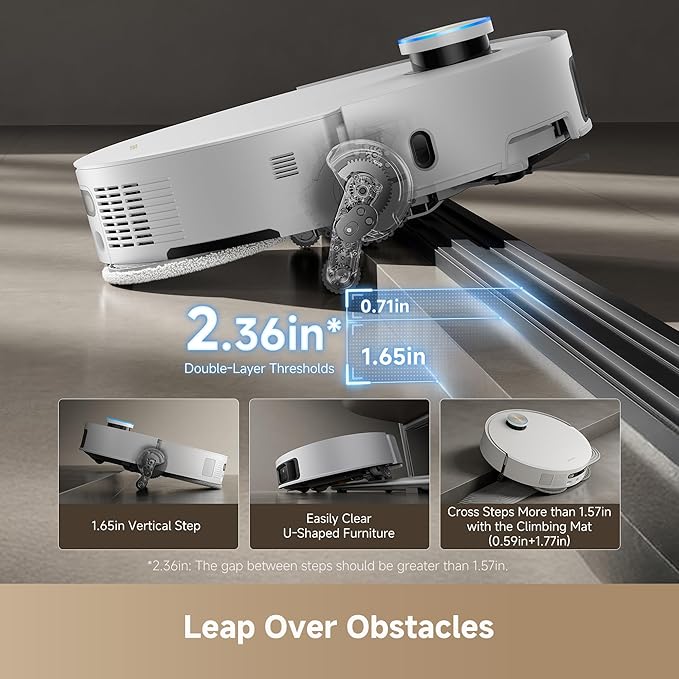DREAME X50 Ultra White Robot Vacuum and Mop - Image 2