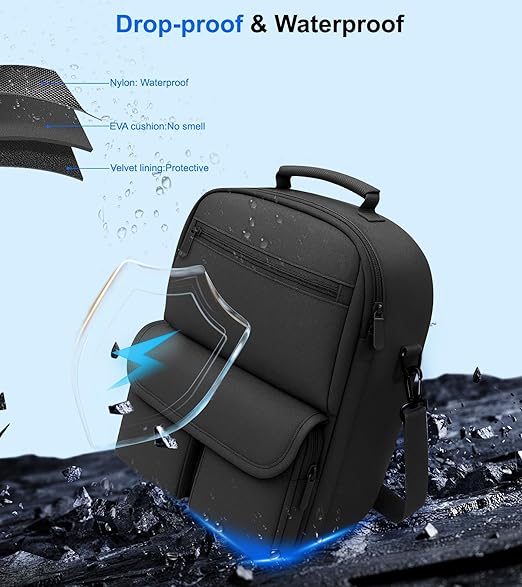 YRXVW Large Carrying Case for Meta Quest 3S/3/2, Compatible - Image 5