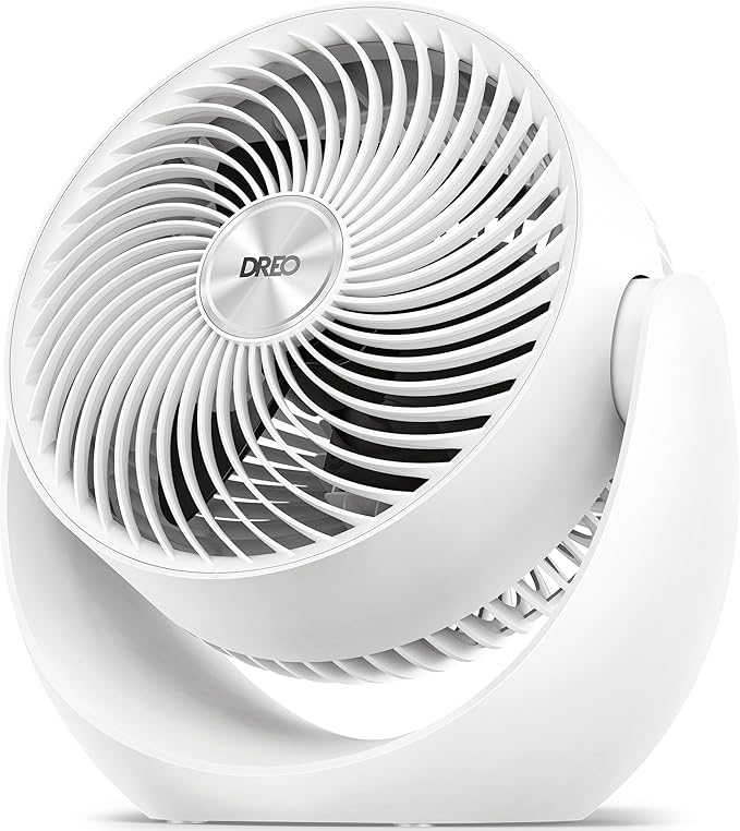 Dreo Fan for Bedroom, Table Air Circulator for Whole Room, 11 Inch, 40ft Strong by DREO