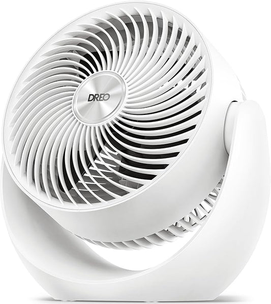 Dreo Fan for Bedroom, Table Air Circulator for Whole Room, 11 Inch, 40ft Strong by DREO