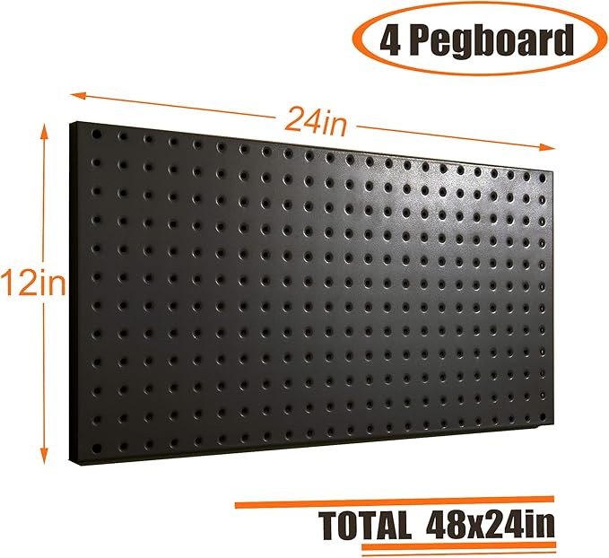 Wallmaster Pegboard Organizer Garage Storage - Image 2