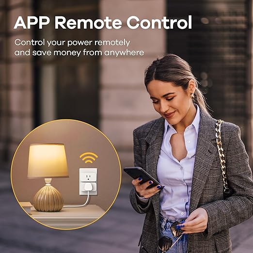 Linkind Matter Smart Plug, Smart Home Smart Outlet Timer, Work - Image 5
