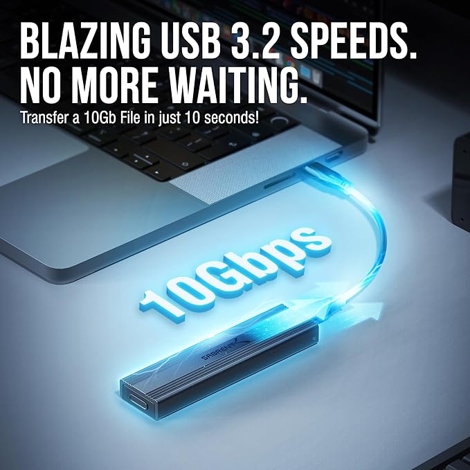 Sabrent USB 3.2 Type-C Tool-Free Enclosure - Image 2