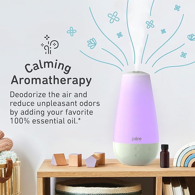 Pure Enrichment® PureBaby® 3-in-1 Whisper-Quiet Humidifier, Color Changing - Image 3