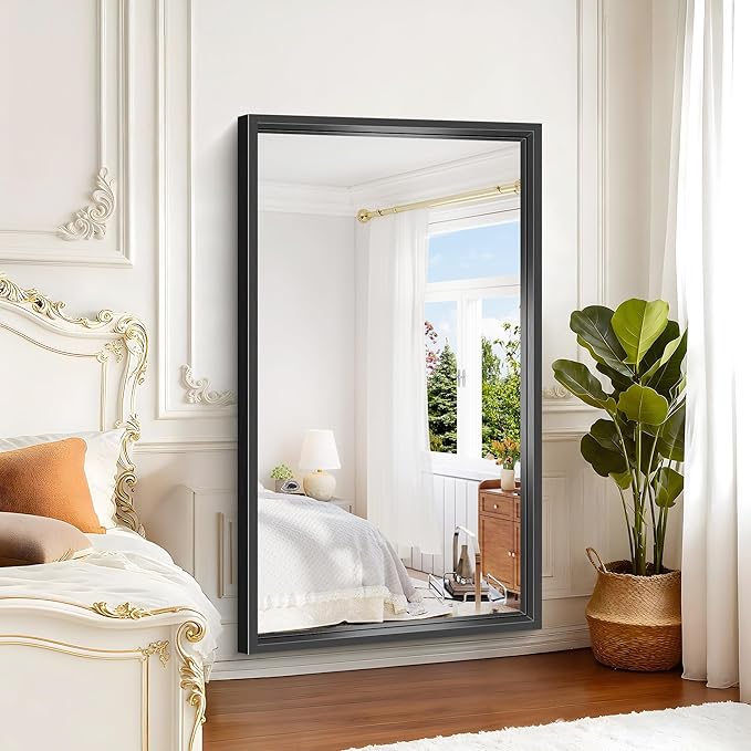 Large Bathroom Mirror, 60 x 36 Inch Rectangular Wall Mirror 0.6" Thickened Deep - Image 3
