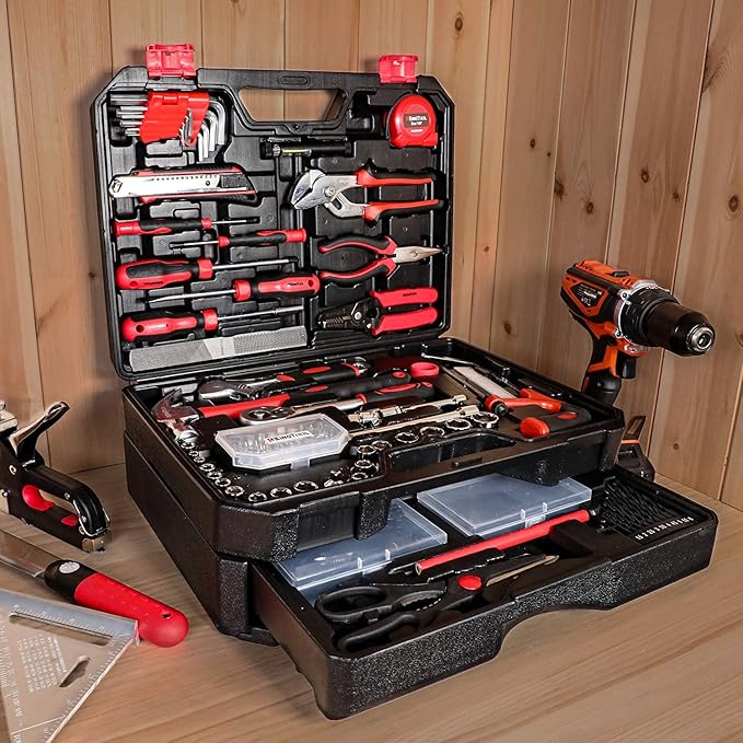 KingTool 325 Piece Home Repair Tool Kit, General Home/Auto Repair Tool Set - Image 4