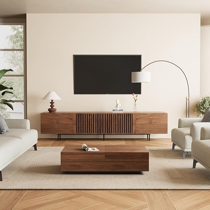 NessCarsti Mid Century Modern TV Stand - Image 9