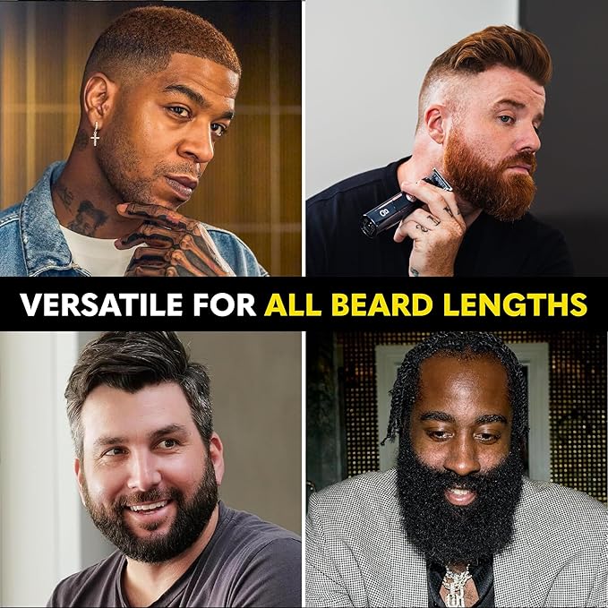 The Beard Club Professional T-Blade Beard Trimmer - Image 5