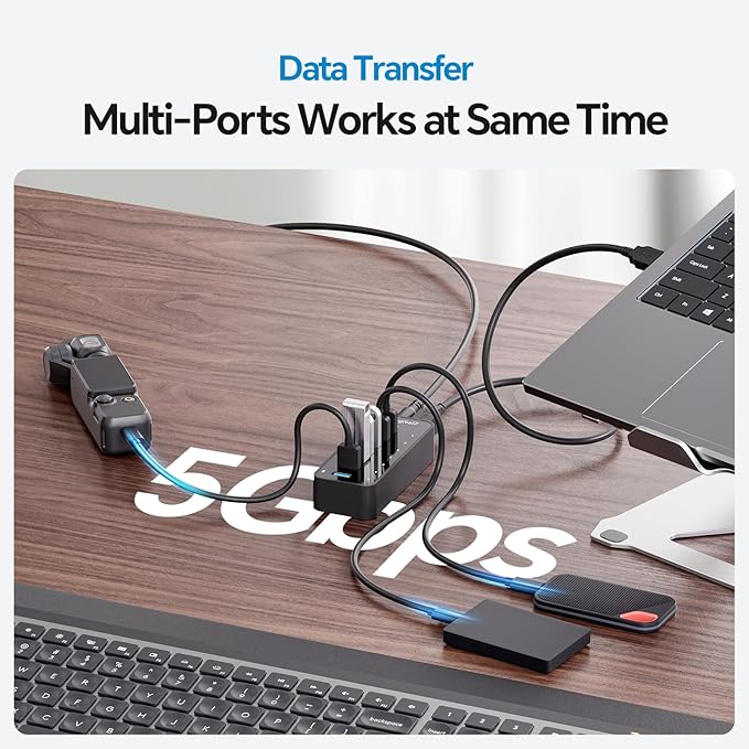 USB 3.0 Hub, 7Ports USB Hub - Image 3