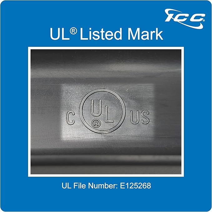 ICC 1U Ring Cable Manager Panel - Image 2