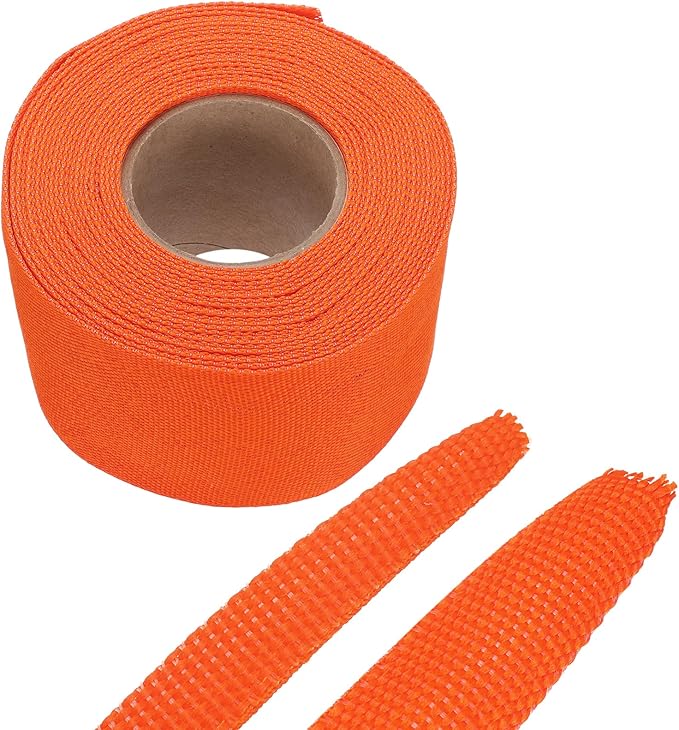 MECCANIXITY Braided Cable Sleeves Heat Shrinkable Fabric Sleeving, Network by MECCANIXITY