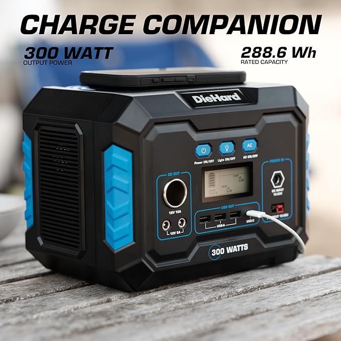DieHard Portable Power Station 300-Watt 288.6Wh - Image 6