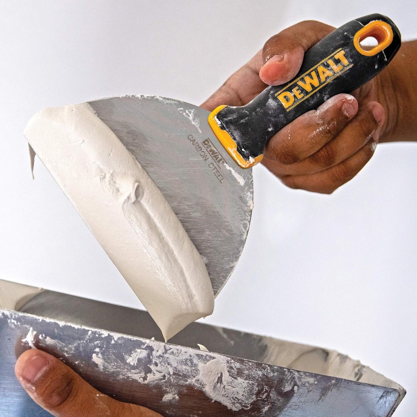 DEWALT Stainless Steel Putty Knife 3-Pack + FREE Bonus 9-in-1 Multitool | Soft Grip Handles | DXTT-3-140
