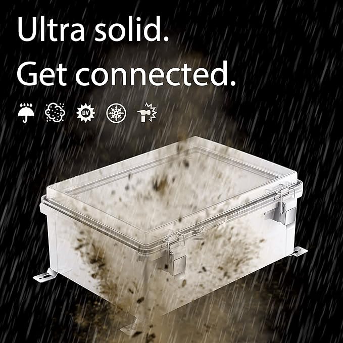 Gratury Junction Box, IP67 Waterproof Plastic Enclosure - Image 2