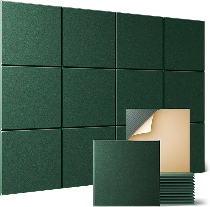 Sonicism 12 Pack Acoustic Wall Panels by Sonicism