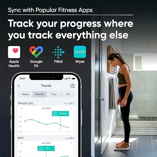 Wyze Smart Scale for Body Weight and Fat, Digital Bathroom Scale, Weighing - Image 3