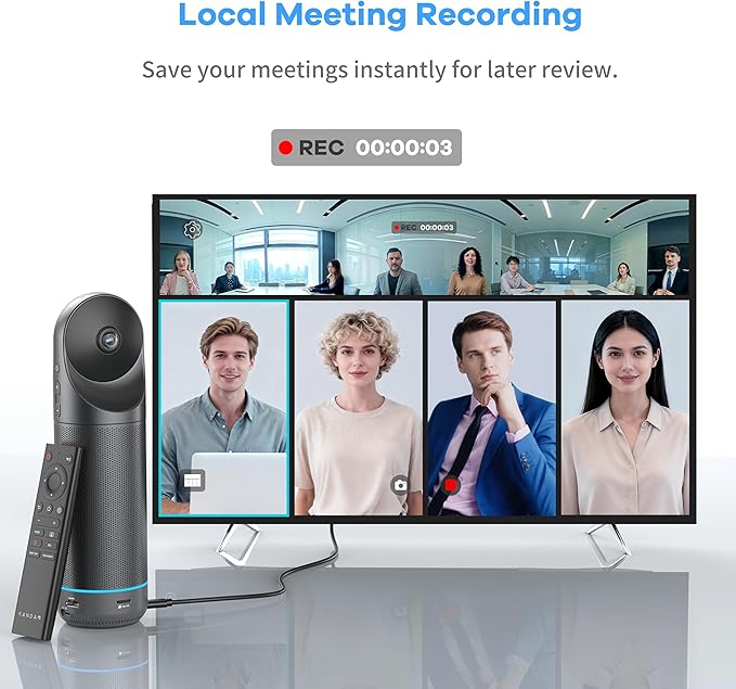 KanDao Meeting Pro 360° Video Conference Room Camera - Image 6