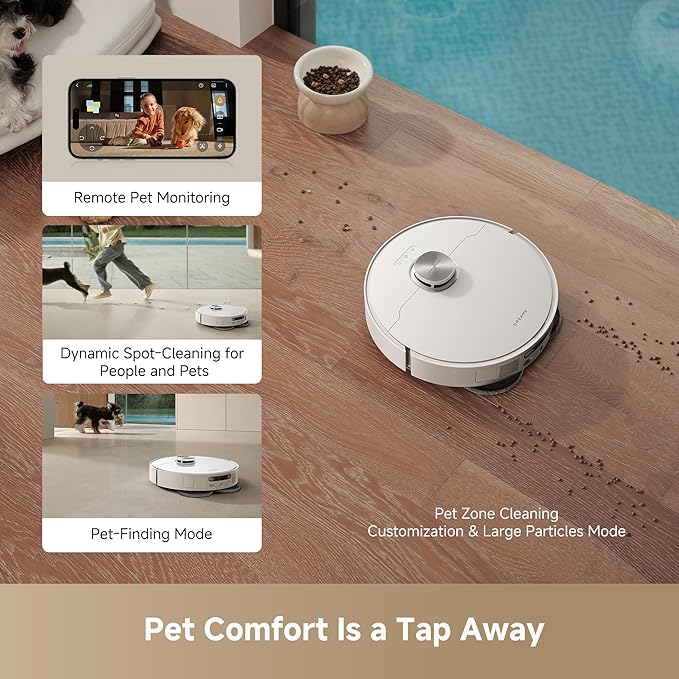 DREAME L40s Ultra AE Robot Vacuum and Mop Combo, 000Pa Suction, Self Emptying - Image 9