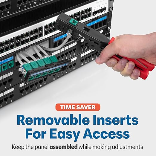 Everest 24 Port Keystone Patch Panel - Image 3