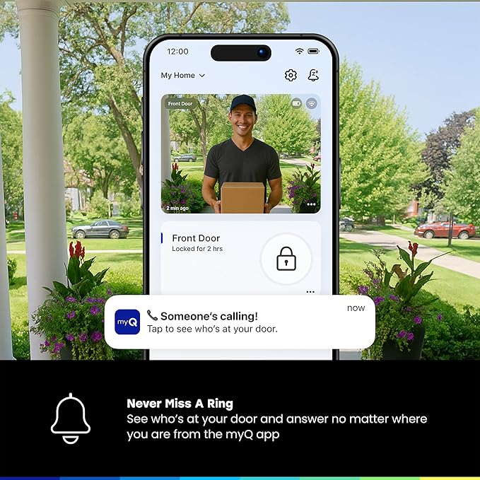 myQ Secure View™ 3-in-1 Smart Lock - Image 8