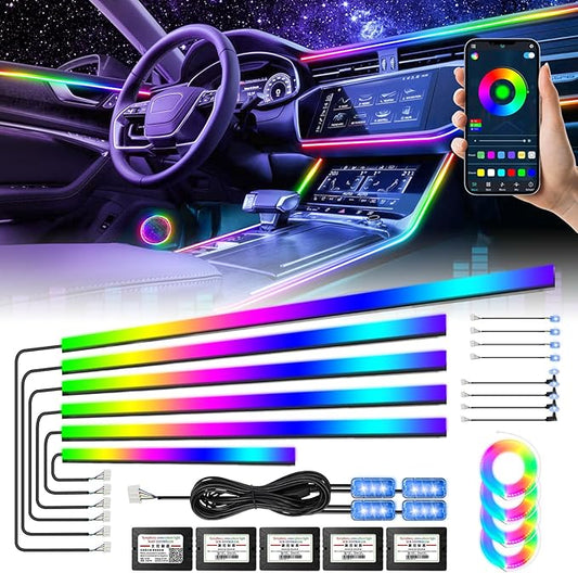 Acrylic Interior Car Light, AMKI Car LED Strip Light by AMKI