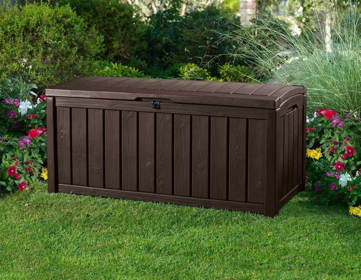 keter glenwood garden storage waterproof box, package contents