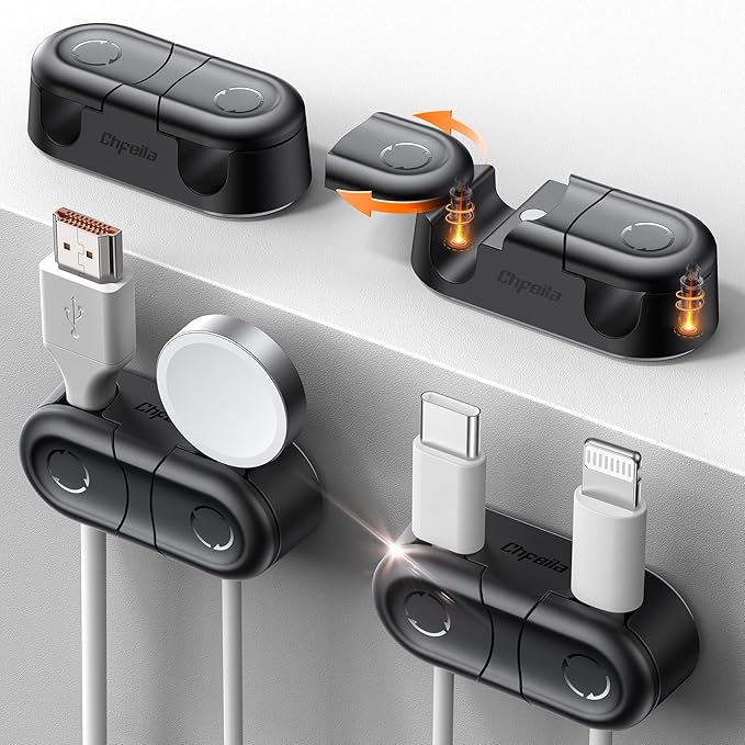 Magnetic Cable Clips by Chfeila