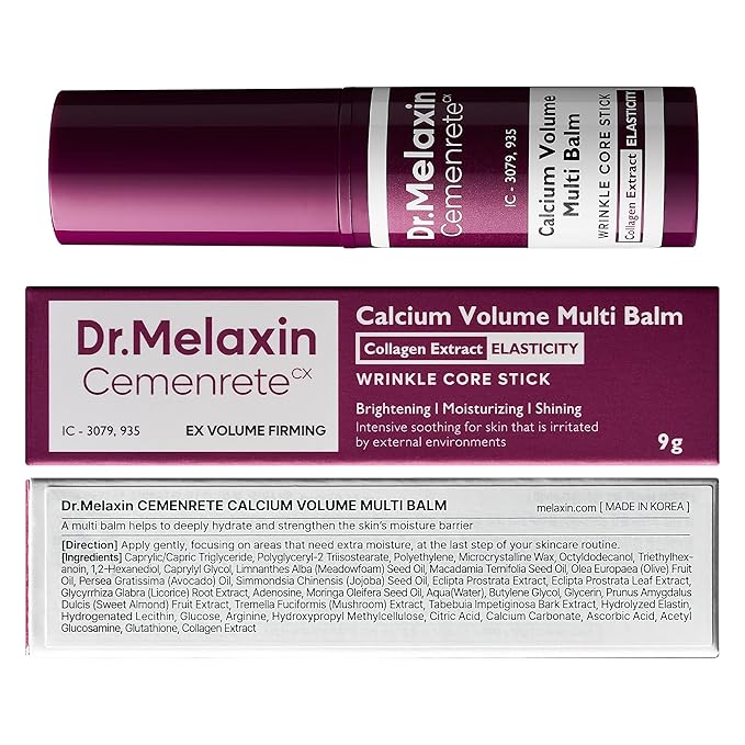 Dr.Melaxin Cemenrete Calcium Multi Balm 9g Korean Skin Care All In One Calcium - Image 9
