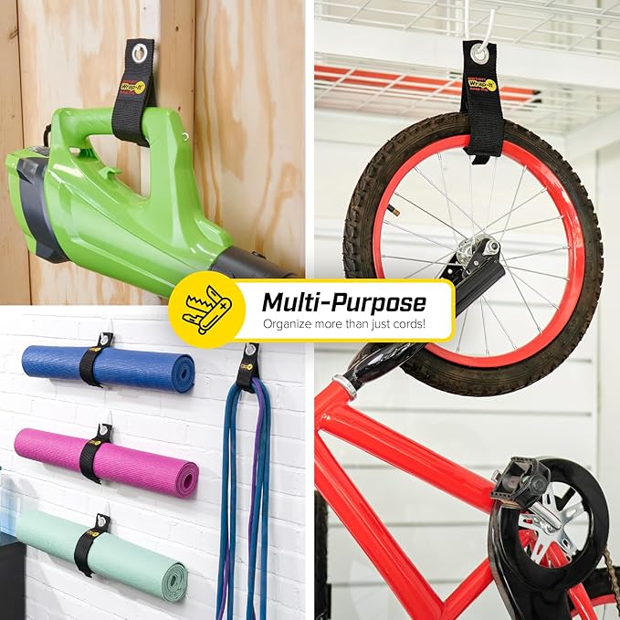 Heavy-Duty Wrap-It Storage Straps, 17-inch - Image 4