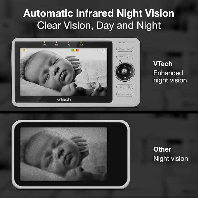 VTech 2-Cameras Smart WiFi Baby Monitor - Image 12