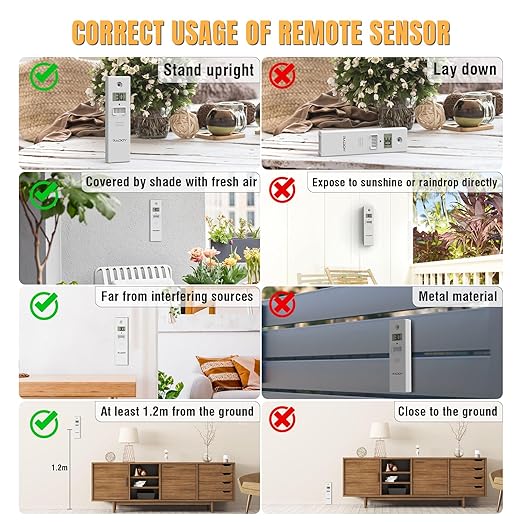 Raddy R5 Indoor Outdoor Wireless Remote Sensor - Image 3