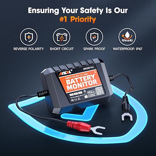 ANCEL BM Series 24V 12V 6V Battery Monitor - Image 6