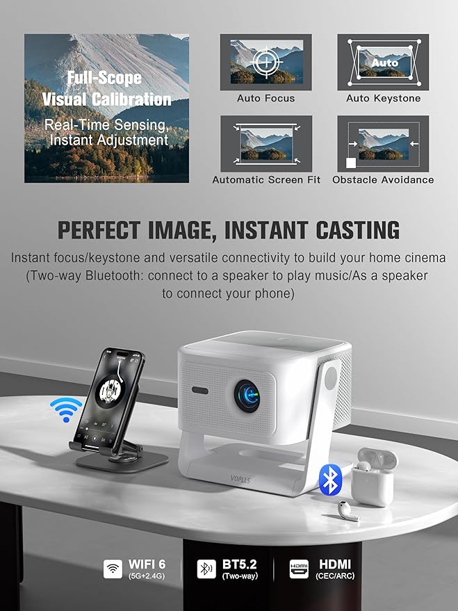 【Official Licensed Google TV】4K Smart Projector - Image 6
