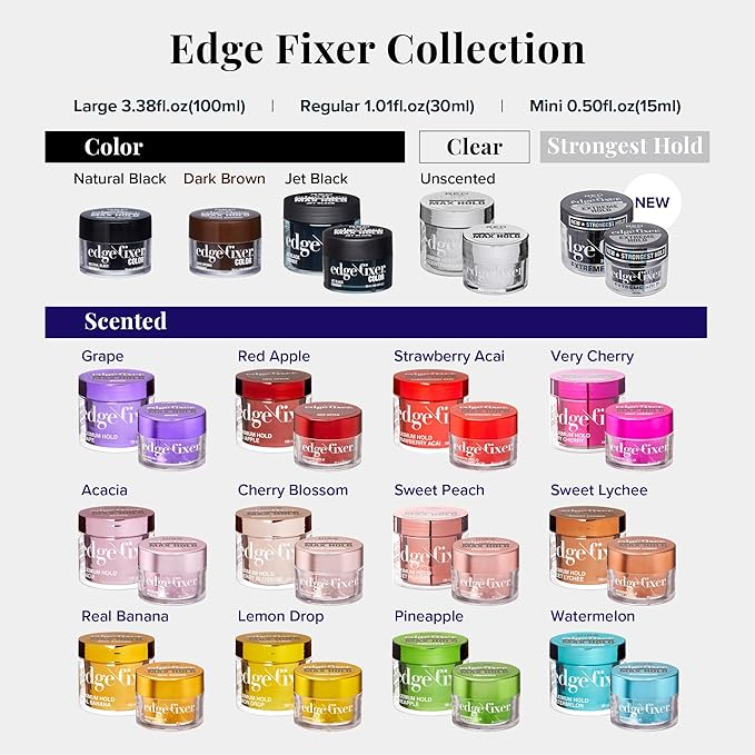 Red by Kiss Edge Fixer Extreme Hold, Strong Edge Control - Image 8